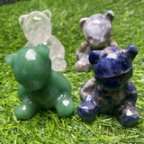 2.2 inch faced teddy bear carvings