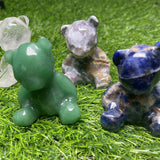 2.2 inch faced teddy bear carvings