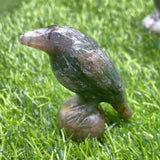 2.4 inch raven carving
