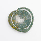 【Worry Stone - heart shape】 Thumb Healing Crystals Palm Stone Used for Relaxation Anxiety Relief