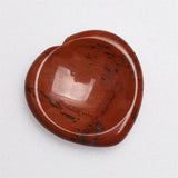 【Worry Stone - heart shape】 Thumb Healing Crystals Palm Stone Used for Relaxation Anxiety Relief