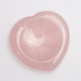 【Worry Stone - heart shape】 Thumb Healing Crystals Palm Stone Used for Relaxation Anxiety Relief