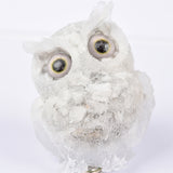 【Orgenite chips owl】Popular customers customize natural crystal ships material owls