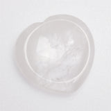 【Worry Stone - heart shape】 Thumb Healing Crystals Palm Stone Used for Relaxation Anxiety Relief