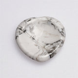 【Worry Stone - heart shape】 Thumb Healing Crystals Palm Stone Used for Relaxation Anxiety Relief