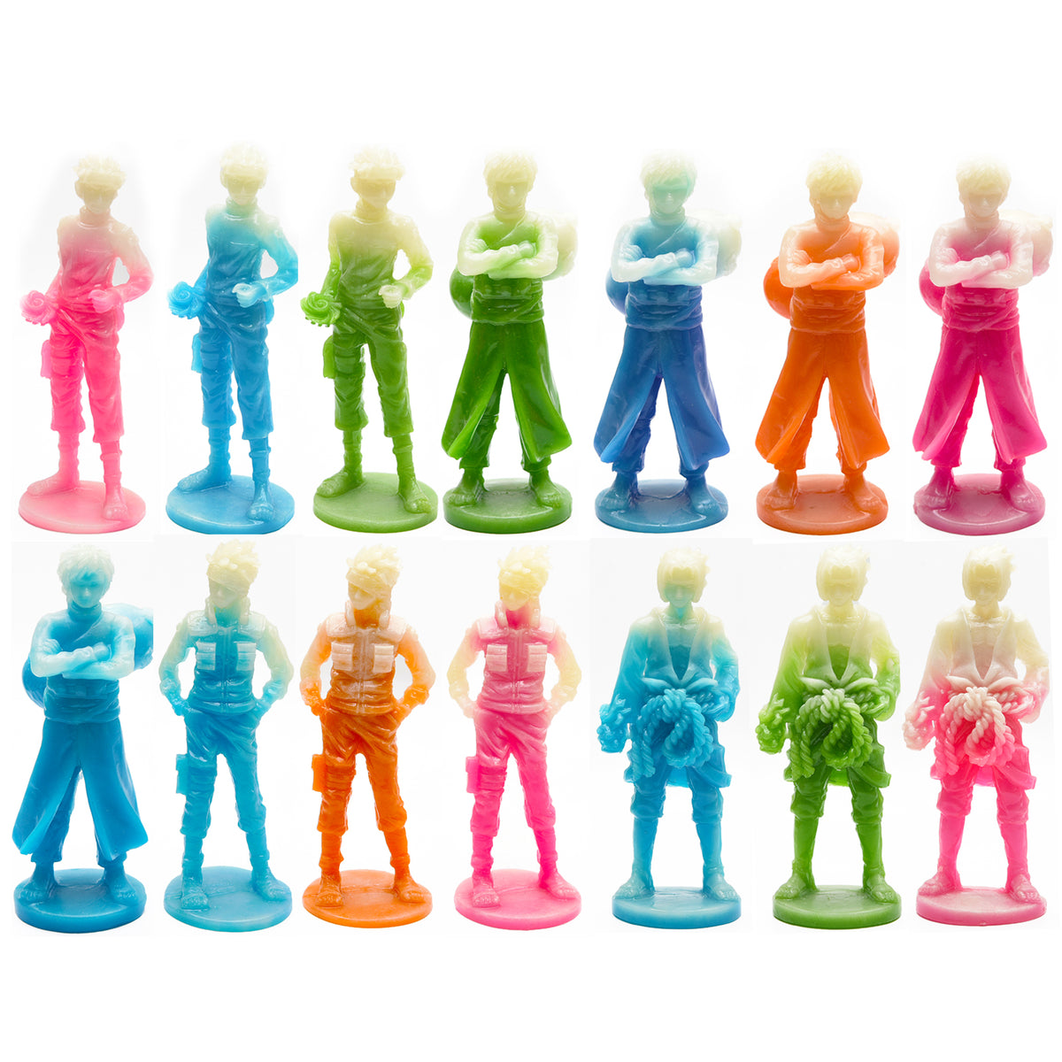 Luminous Naruto Carvings 【4 characters】