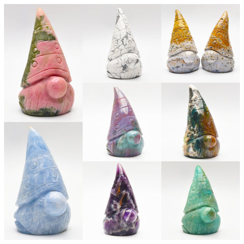 NEW crystal Gnome carvings 【6kinds Hot！！！】