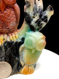 Caribbean calcite owl