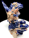 sodalite eagle carving