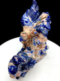 sodalite eagle carving