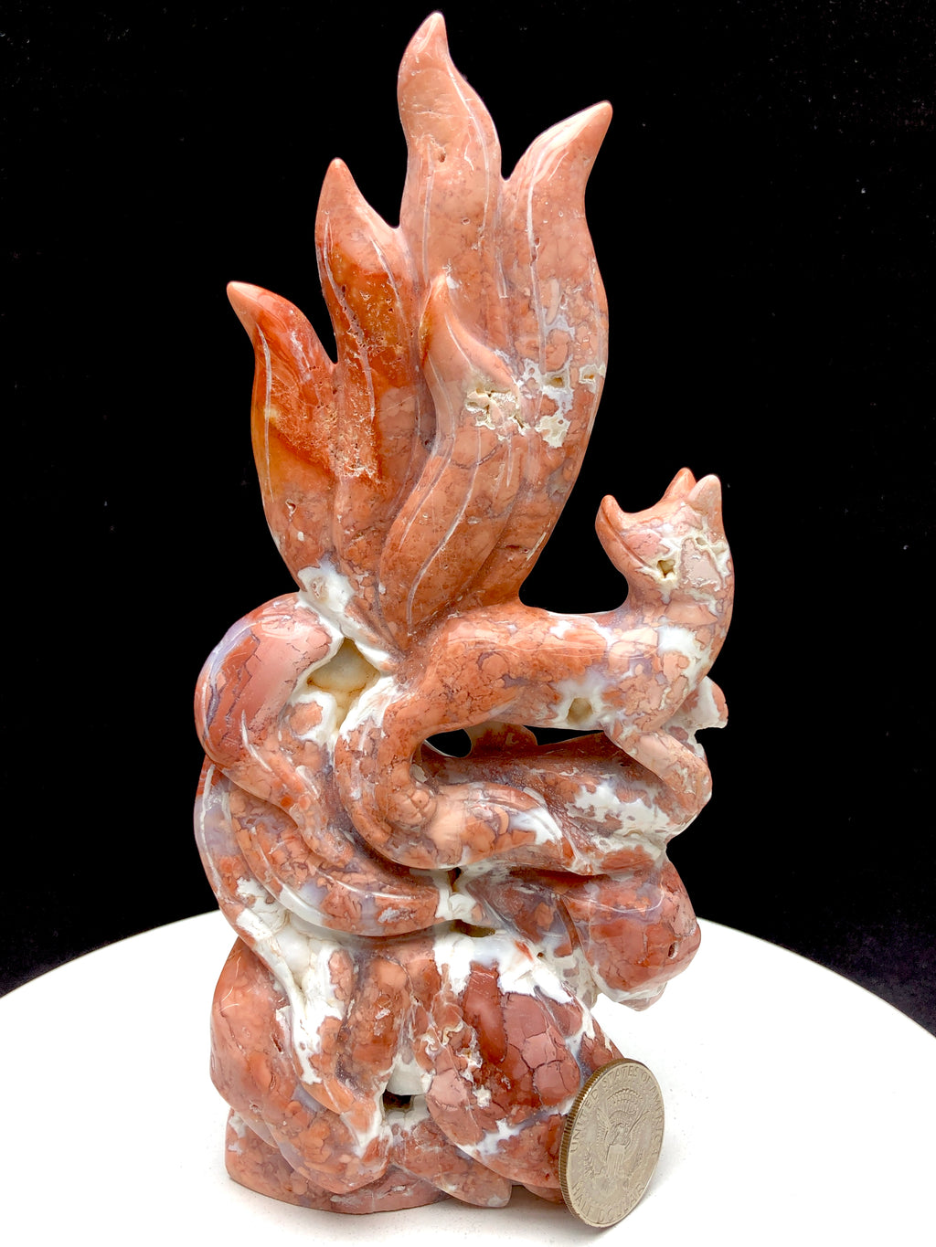flower agate 9 tails fox