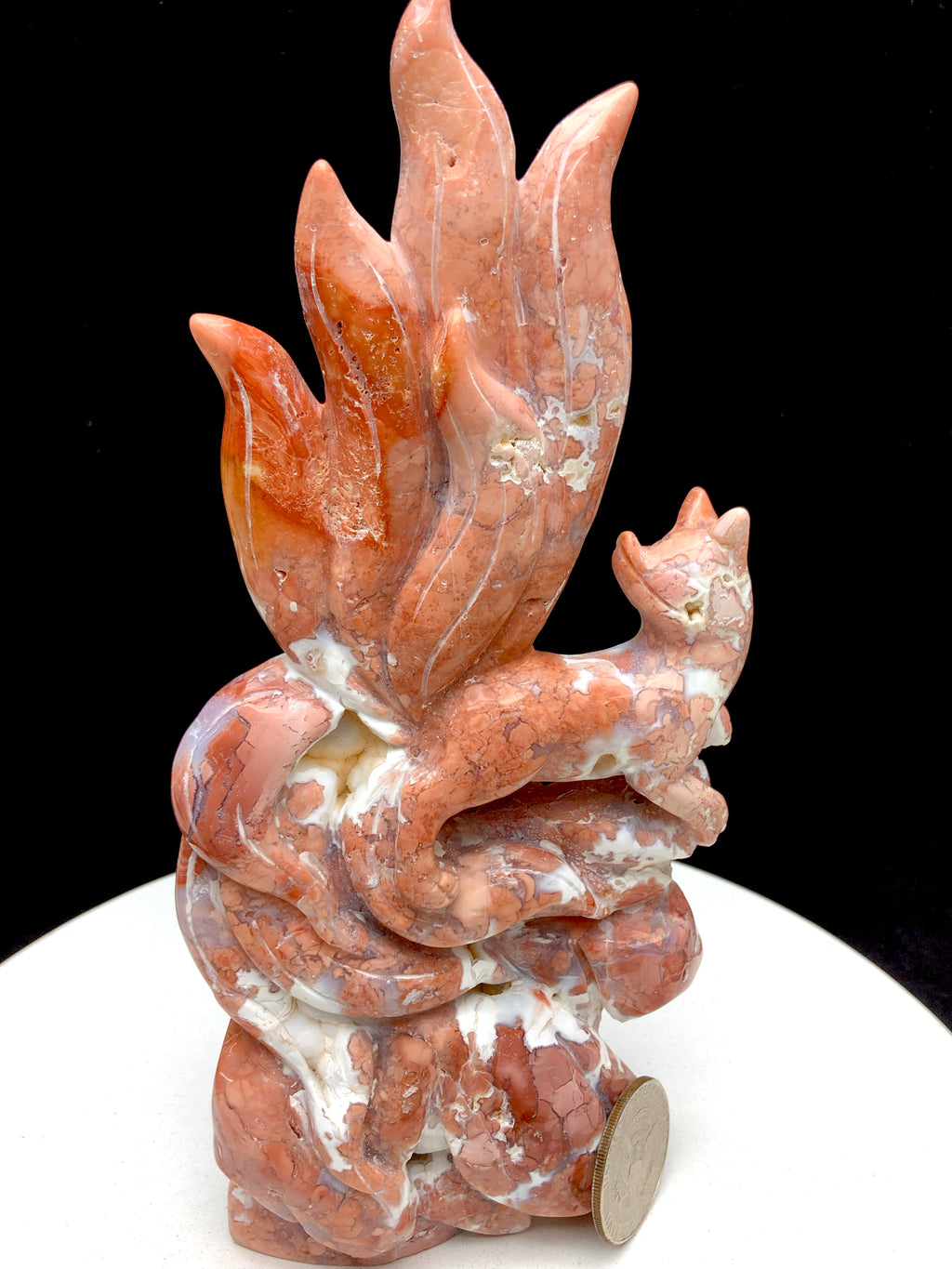 flower agate 9 tails fox