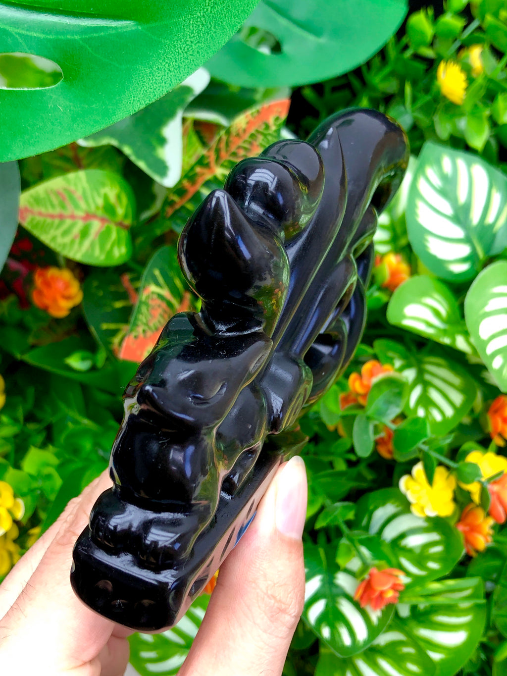silver obsidian 9 tails fox
