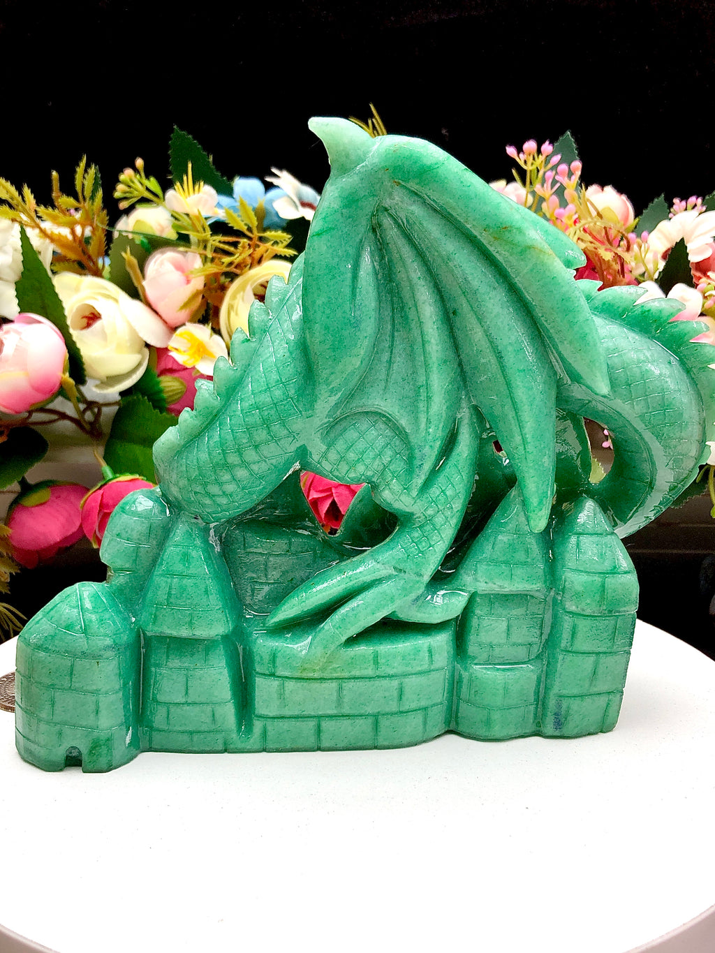 green aventrine western dragon