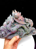 purple labradorite chinese dragon