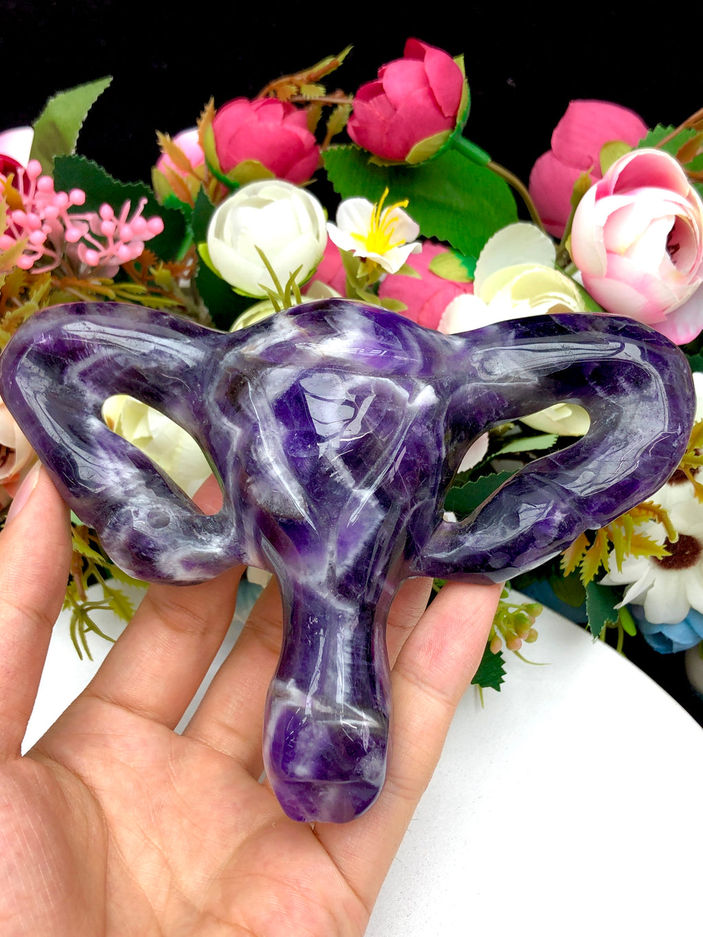 dream amethyst sheep head