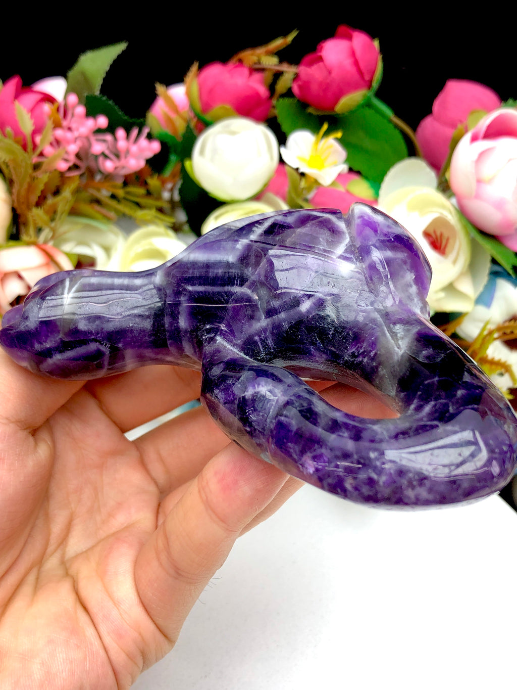 dream amethyst sheep head