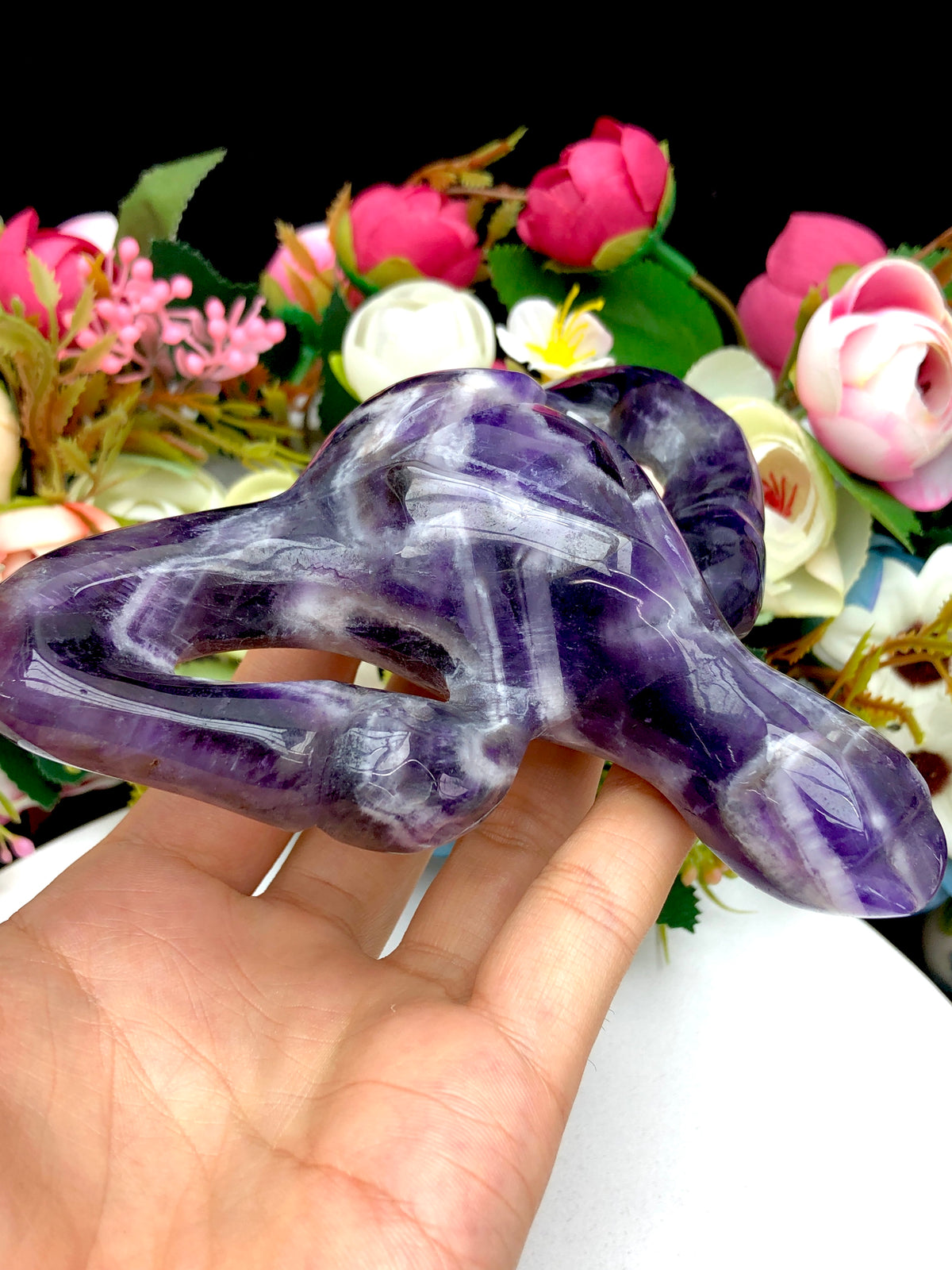 dream amethyst sheep head