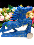 lapis lazuli horse carving