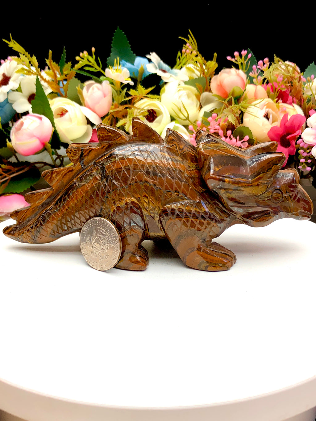 tiger iron stone carving