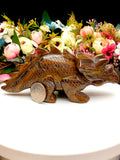 tiger iron stone carving