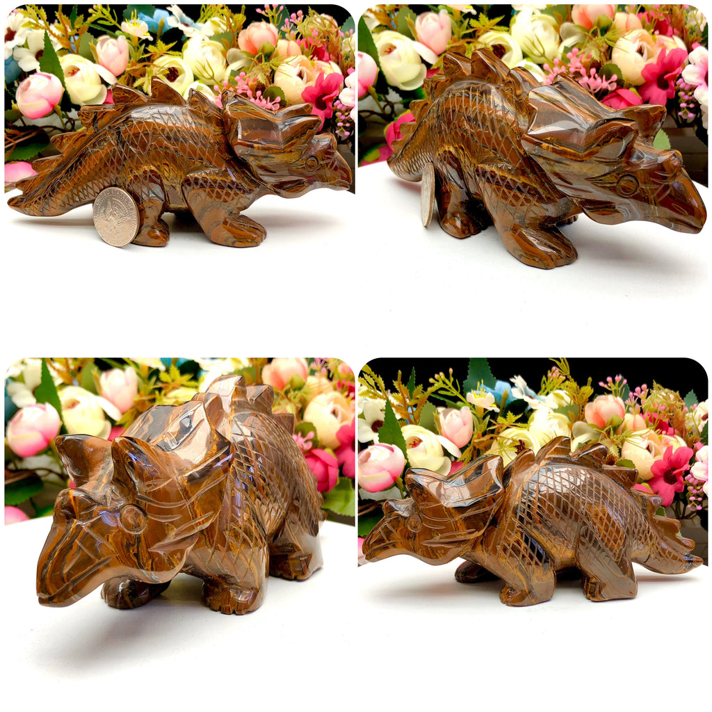 tiger iron stone carving