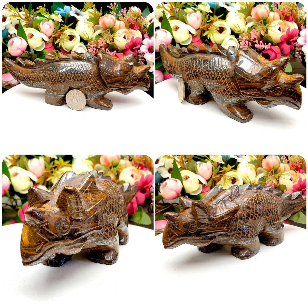 tiger iron stone carving