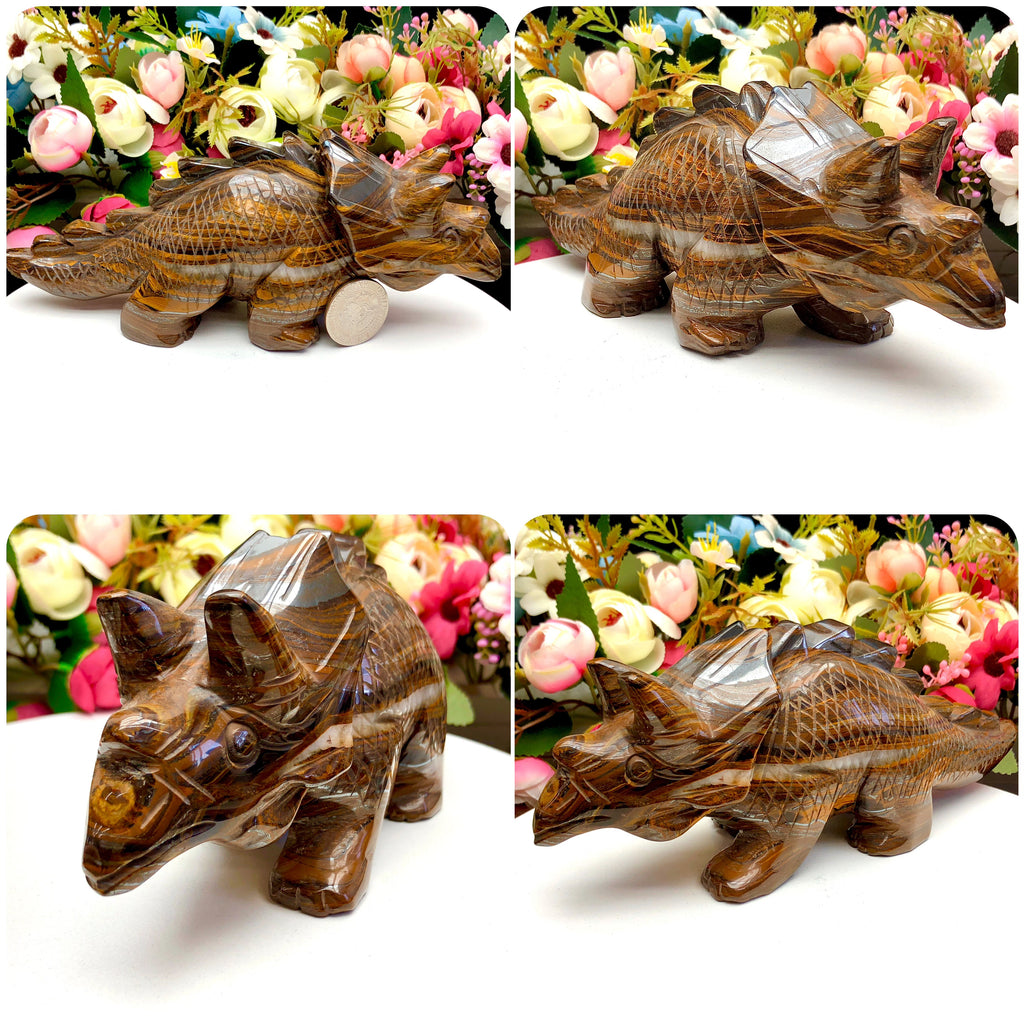 tiger iron stone carving