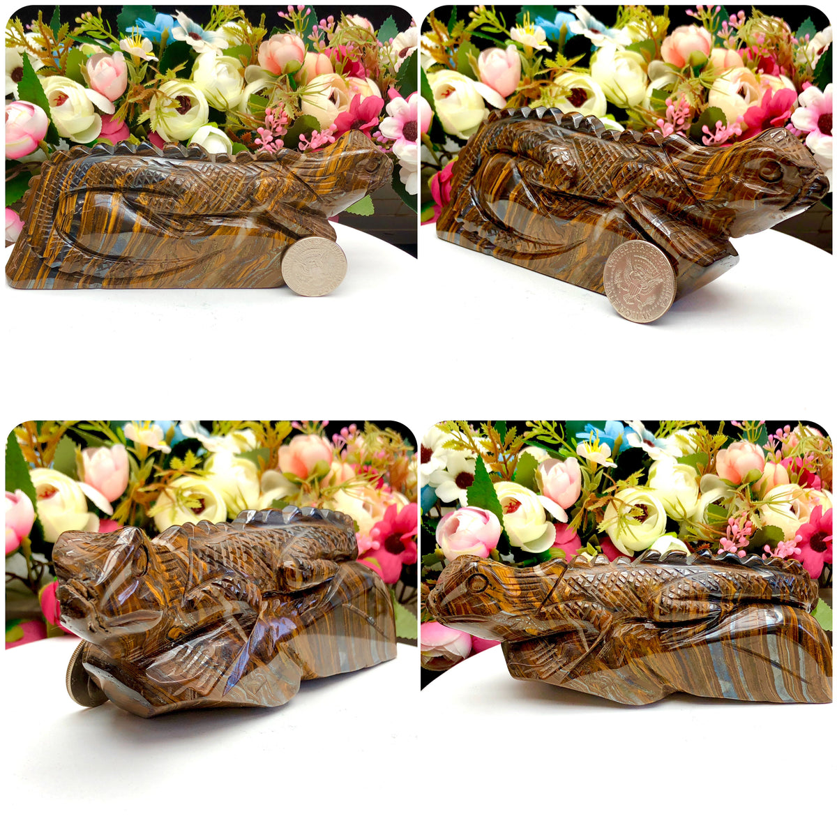 tiger iron stone carving