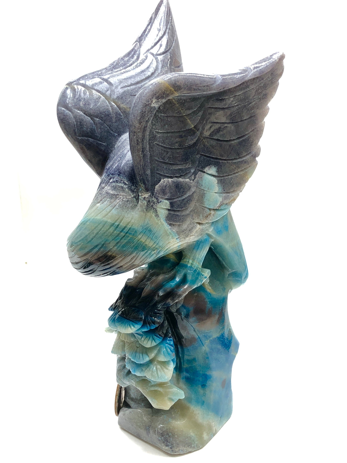 Trolleite eagle carving