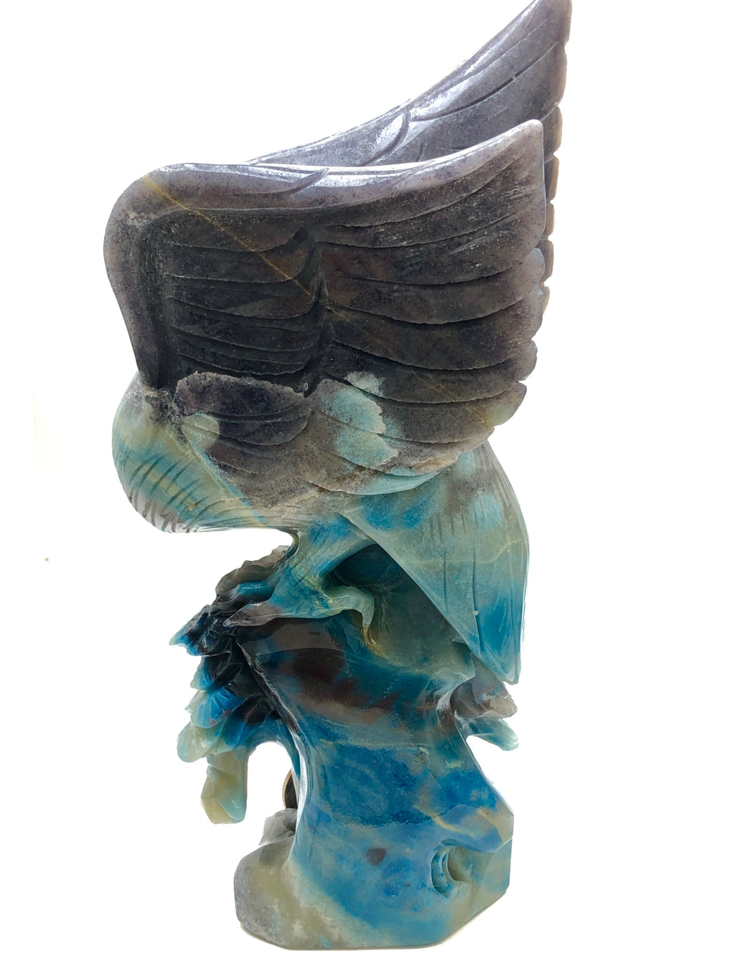 Trolleite eagle carving