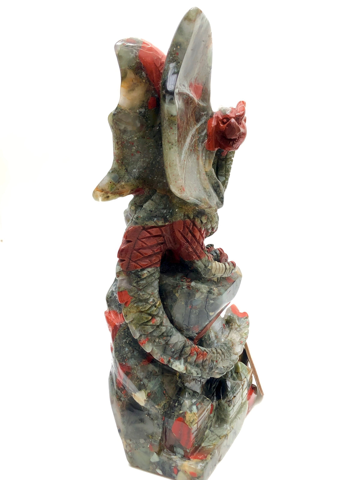 African bloodstone western dragon