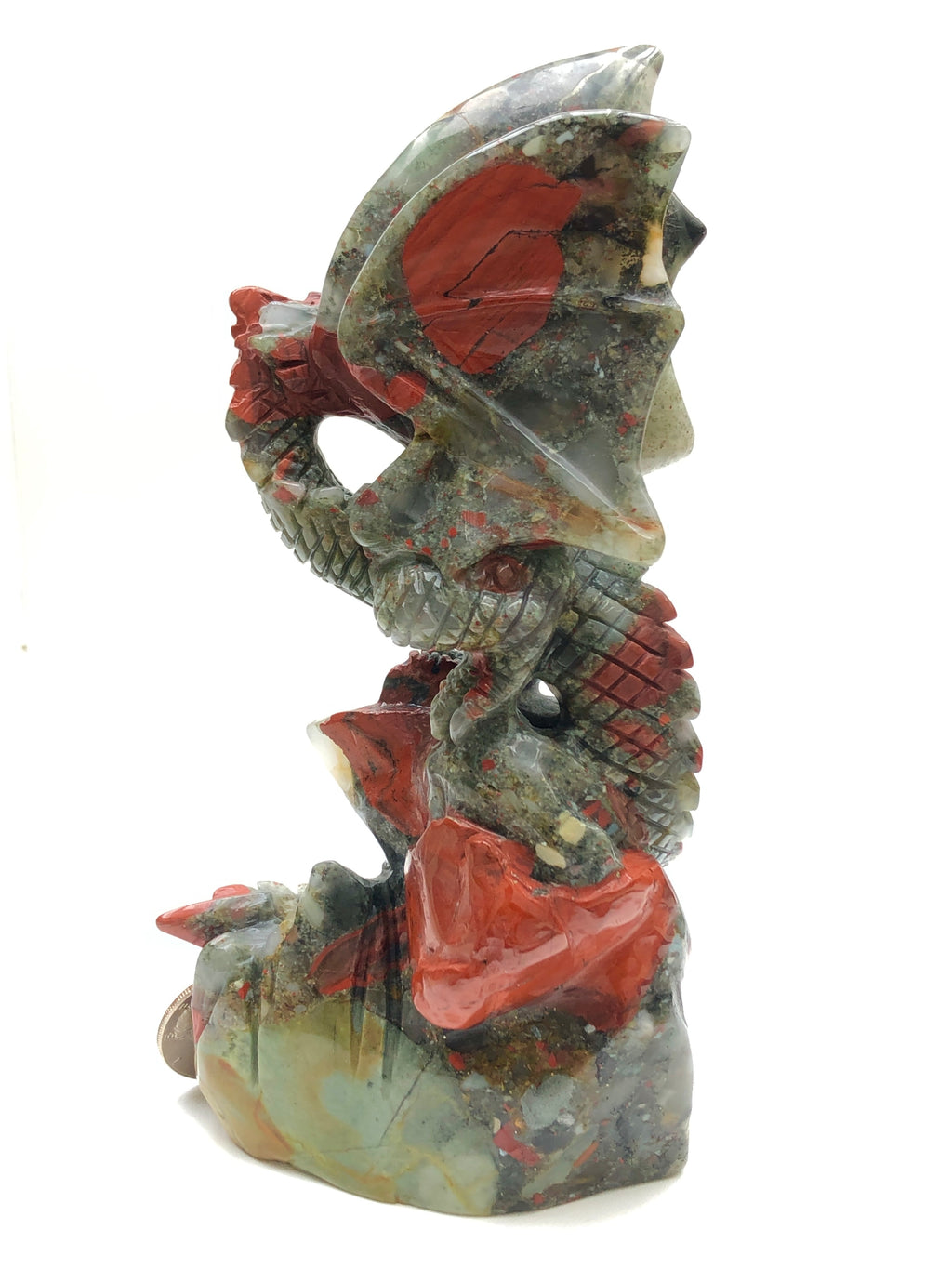 African bloodstone western dragon