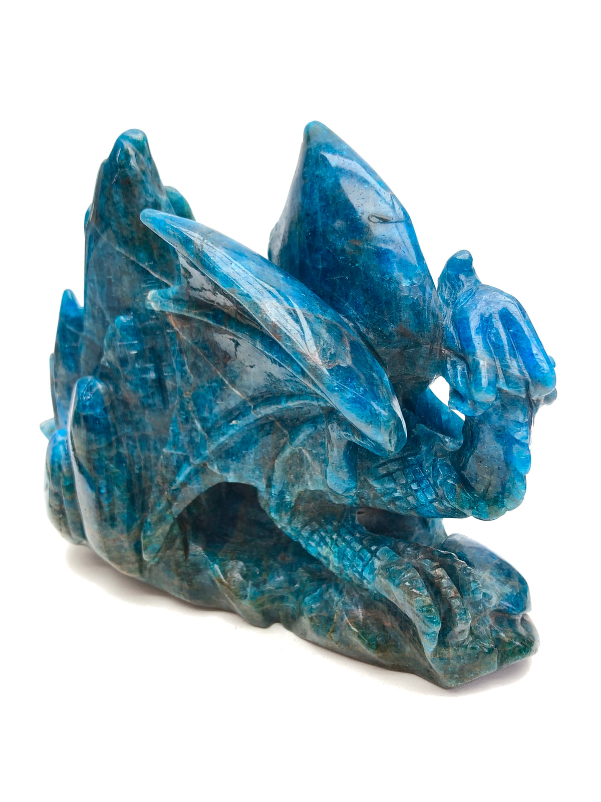 Blue Apatite Dragon