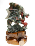 African Bloodstone Dragon