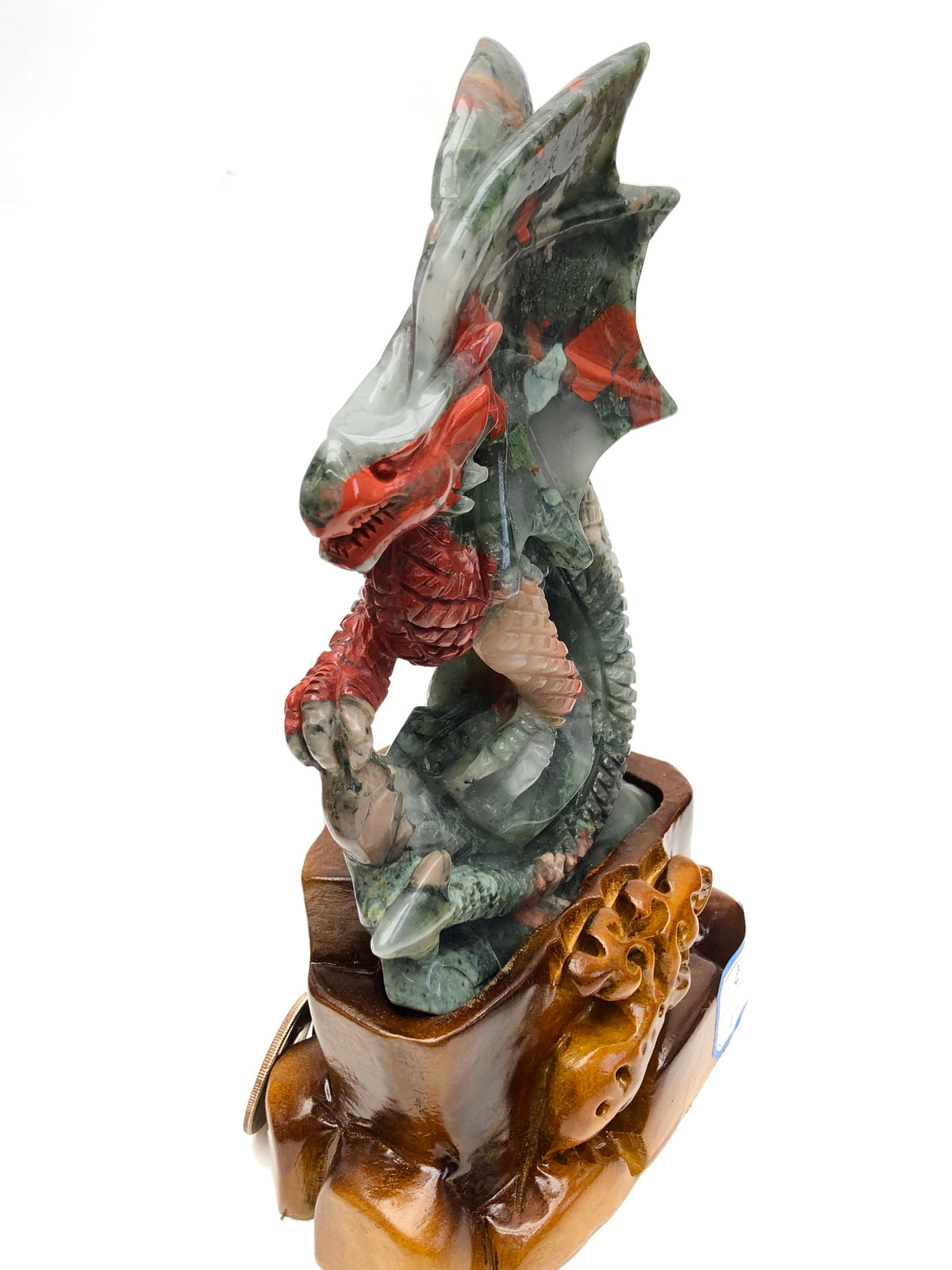 African Bloodstone Dragon