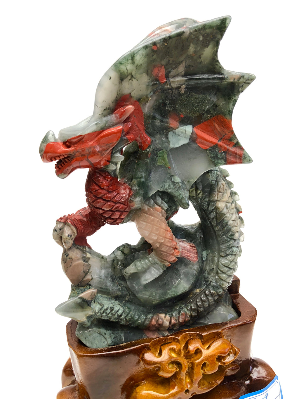 African Bloodstone Dragon