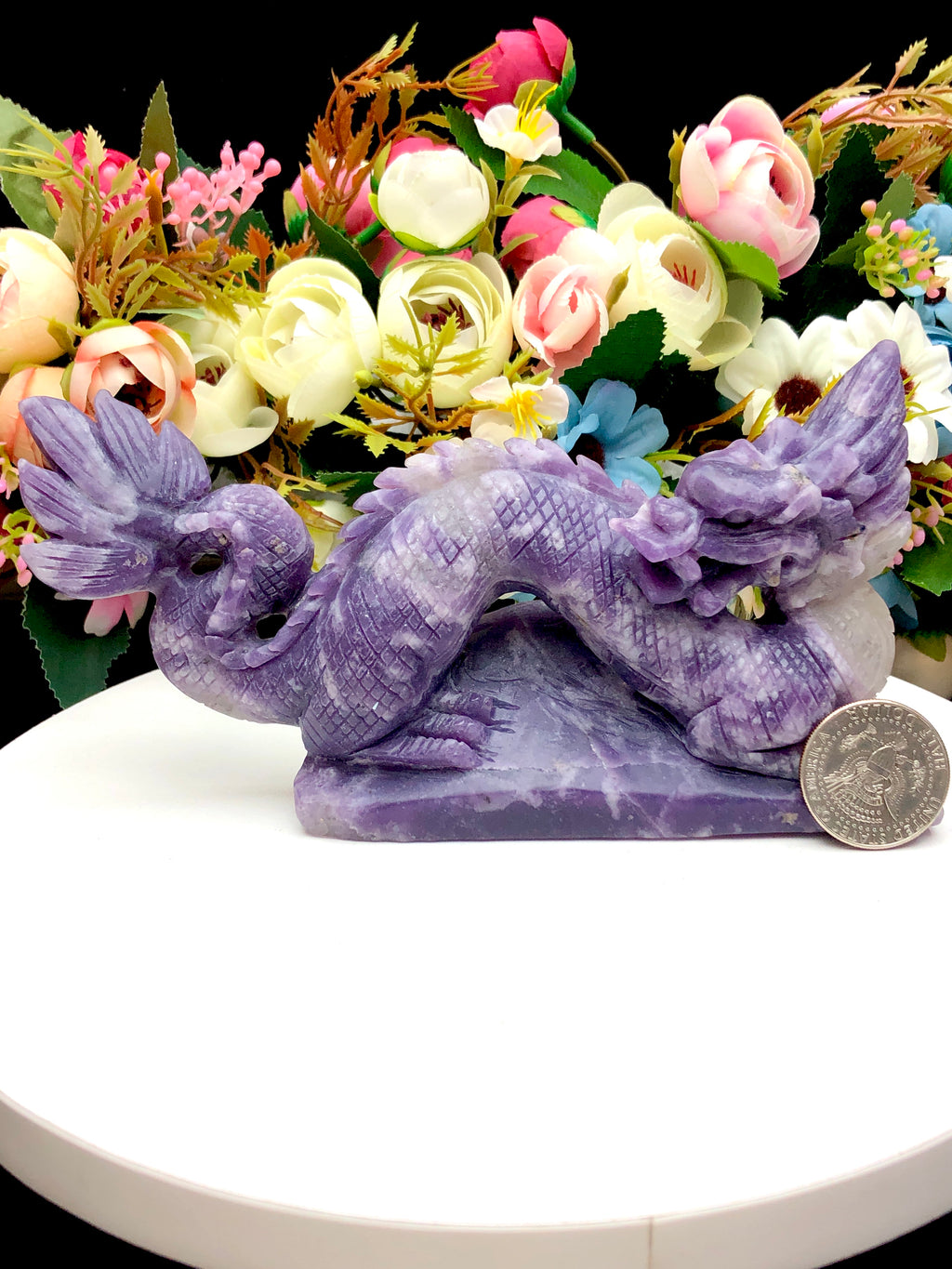 Purple Mica Chinese Dragon