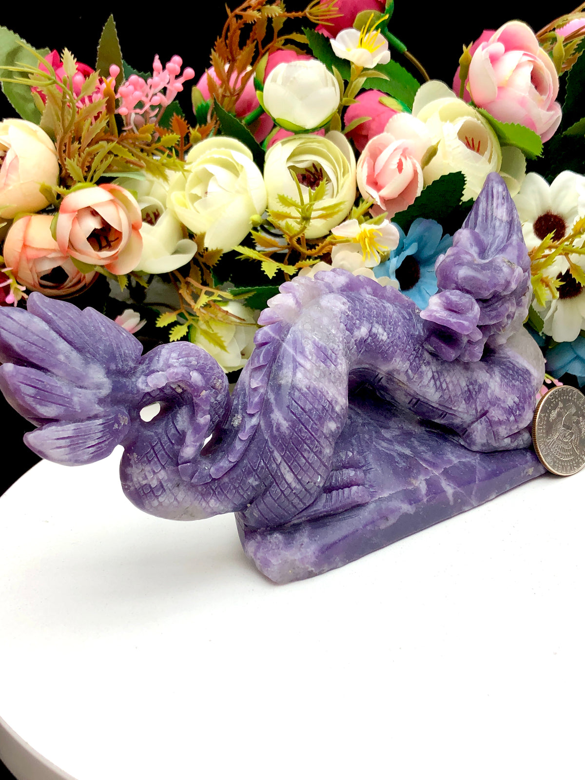 Purple Mica Chinese Dragon