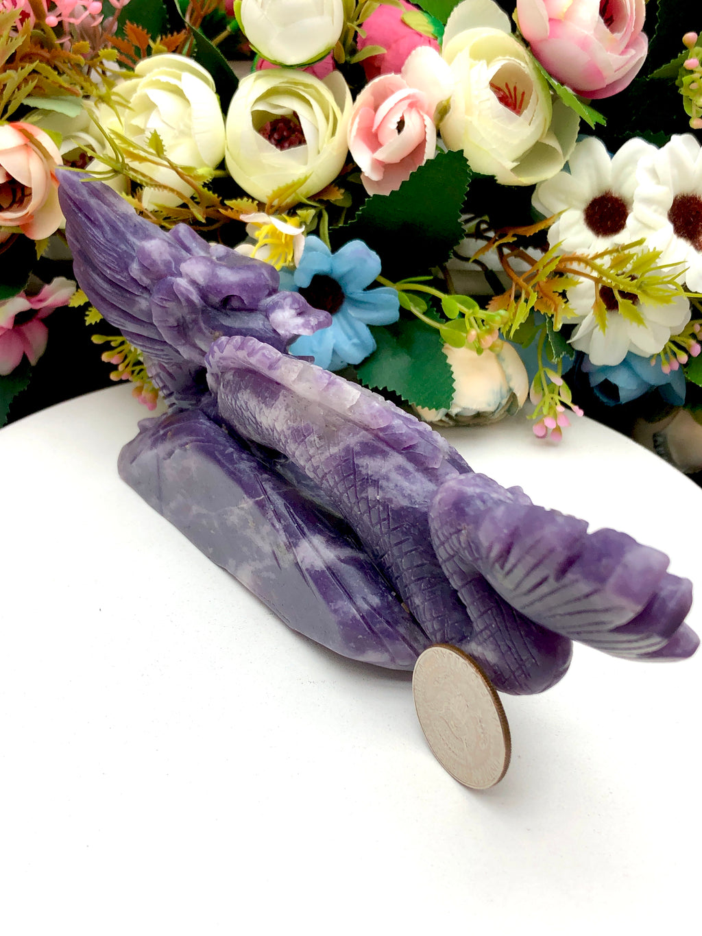 Purple Mica Chinese Dragon
