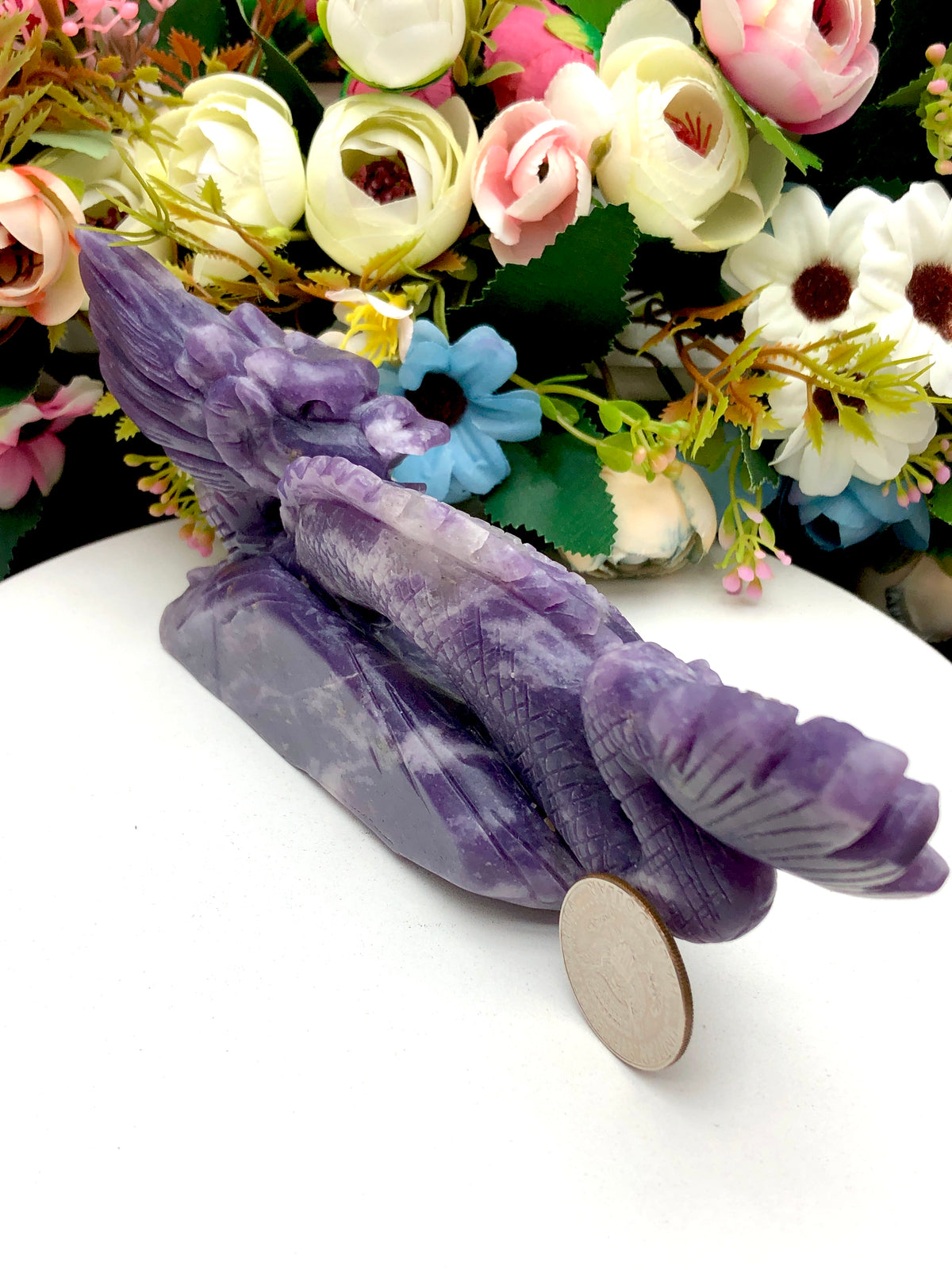Purple Mica Chinese Dragon