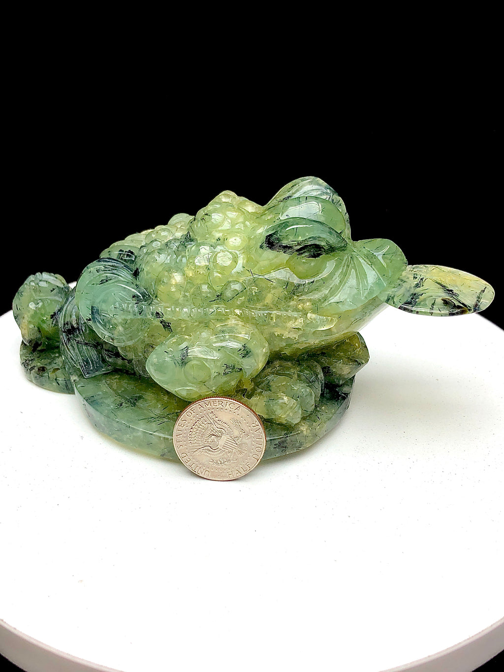 Prehnite Money Toad