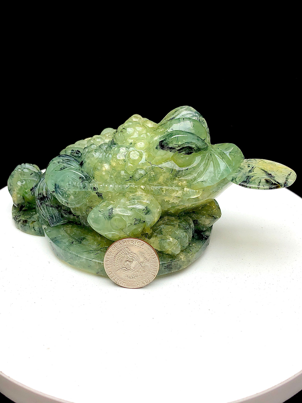 Prehnite Money Toad