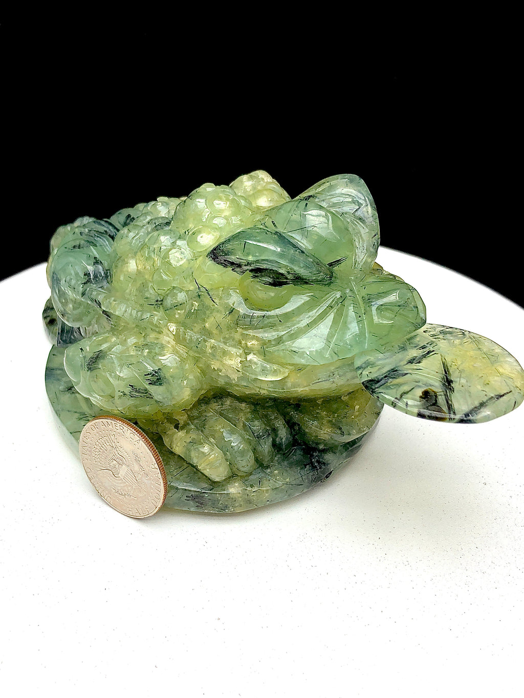 Prehnite Money Toad