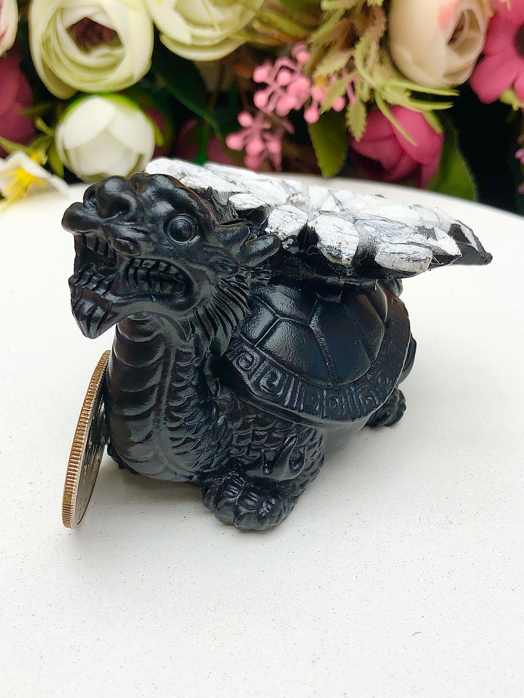Chrysanthemum Stone Dragon Turtle