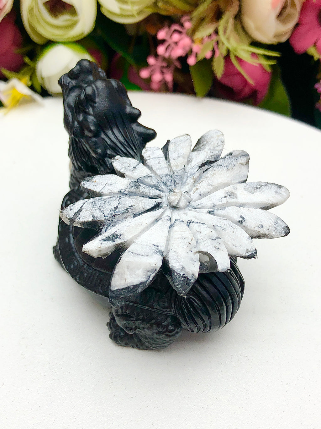 Chrysanthemum Stone Dragon Turtle