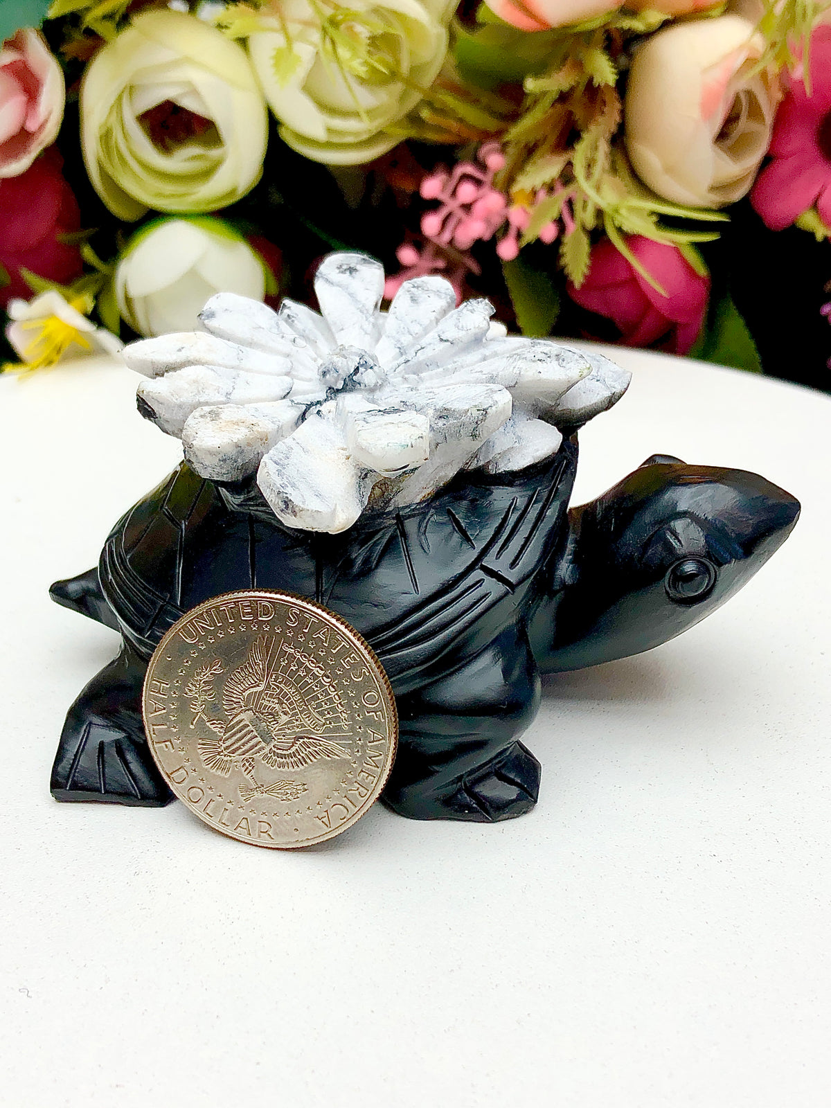 Chrysanthemum Stone Dragon Turtle