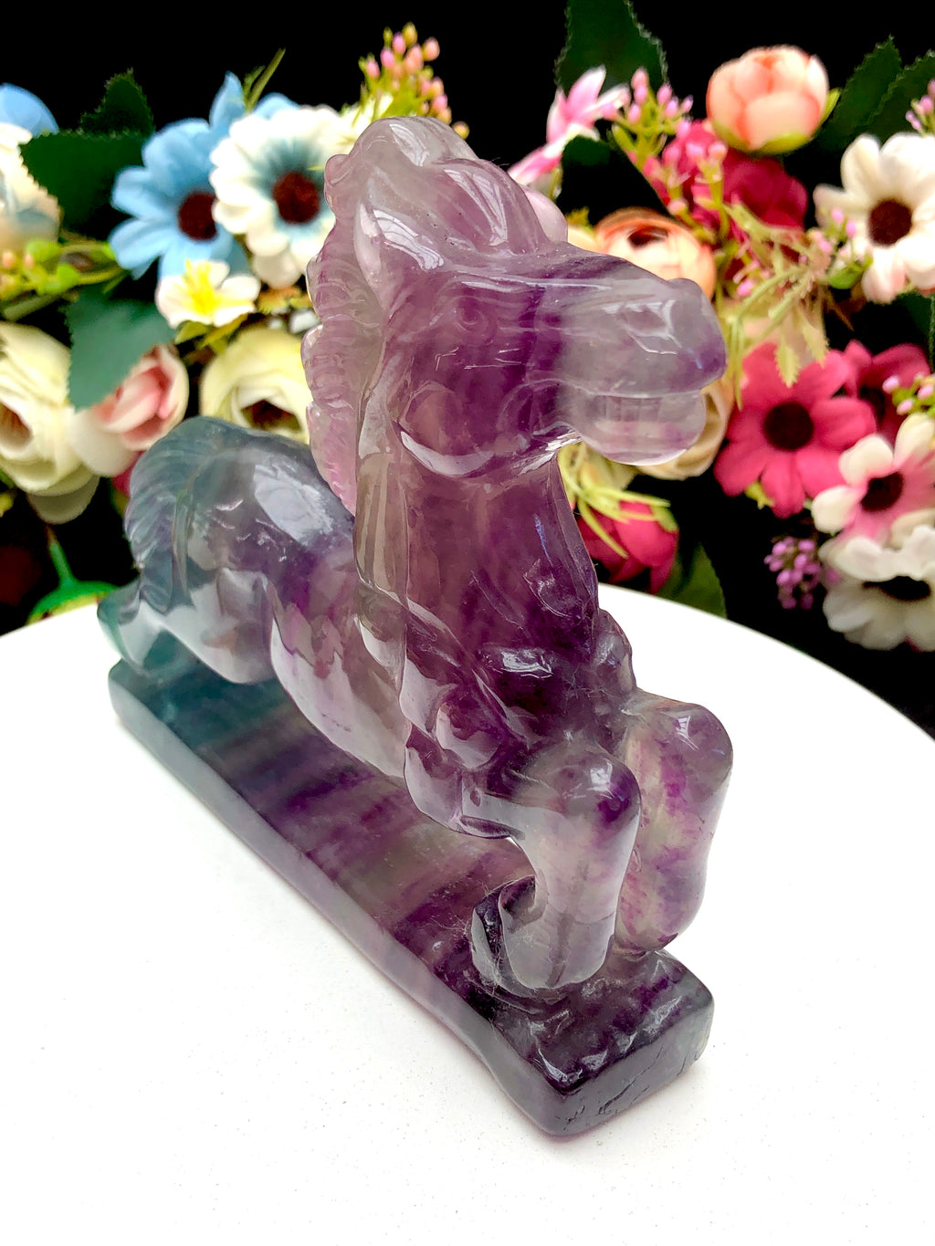Fluorite Horse