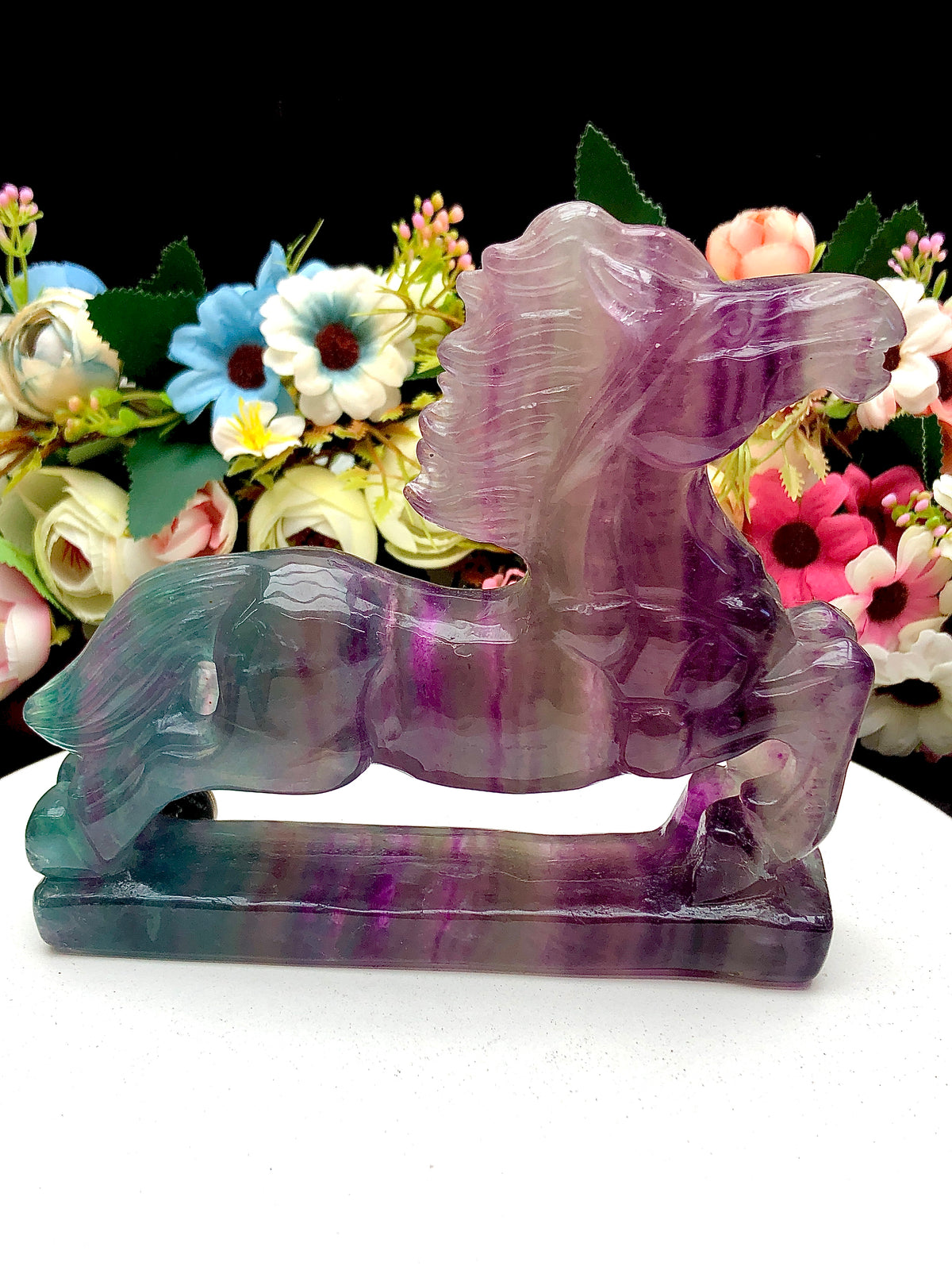 Fluorite Horse