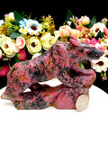 Rhodonite Wolf